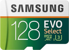 Load image into Gallery viewer, Samsung EVO Select 128GB microSDXC
